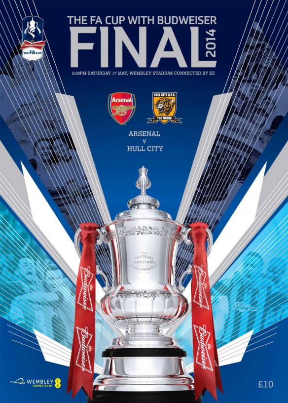 Programme cover for the game