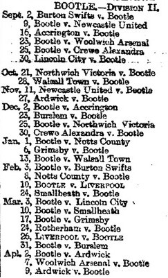 1893-06-06 - Liverpool Mercury Bootle fixtures